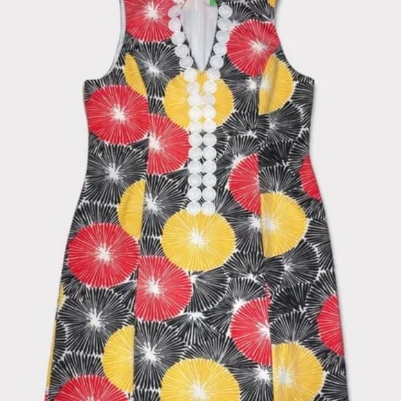 Pappagallo Dress Size 6 Womens Poppies Sleeveless Dress NWT - Picture 2 of 11